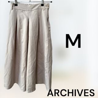 アルシーヴ(archives)のARCHIVES アルシーヴ　ワイドパンツ　Mサイズ(クロップドパンツ)