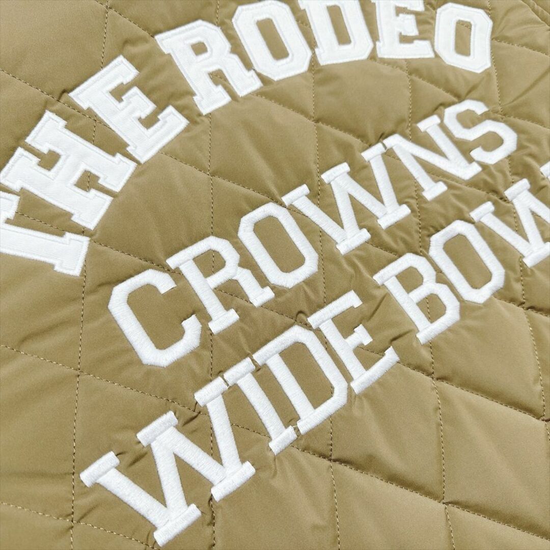RODEO CROWNS(ロデオクラウンズ)の【RODEO CROWNS】ロデオクラウンズ バックロゴ キルティングジャケット メンズのジャケット/アウター(ミリタリージャケット)の商品写真