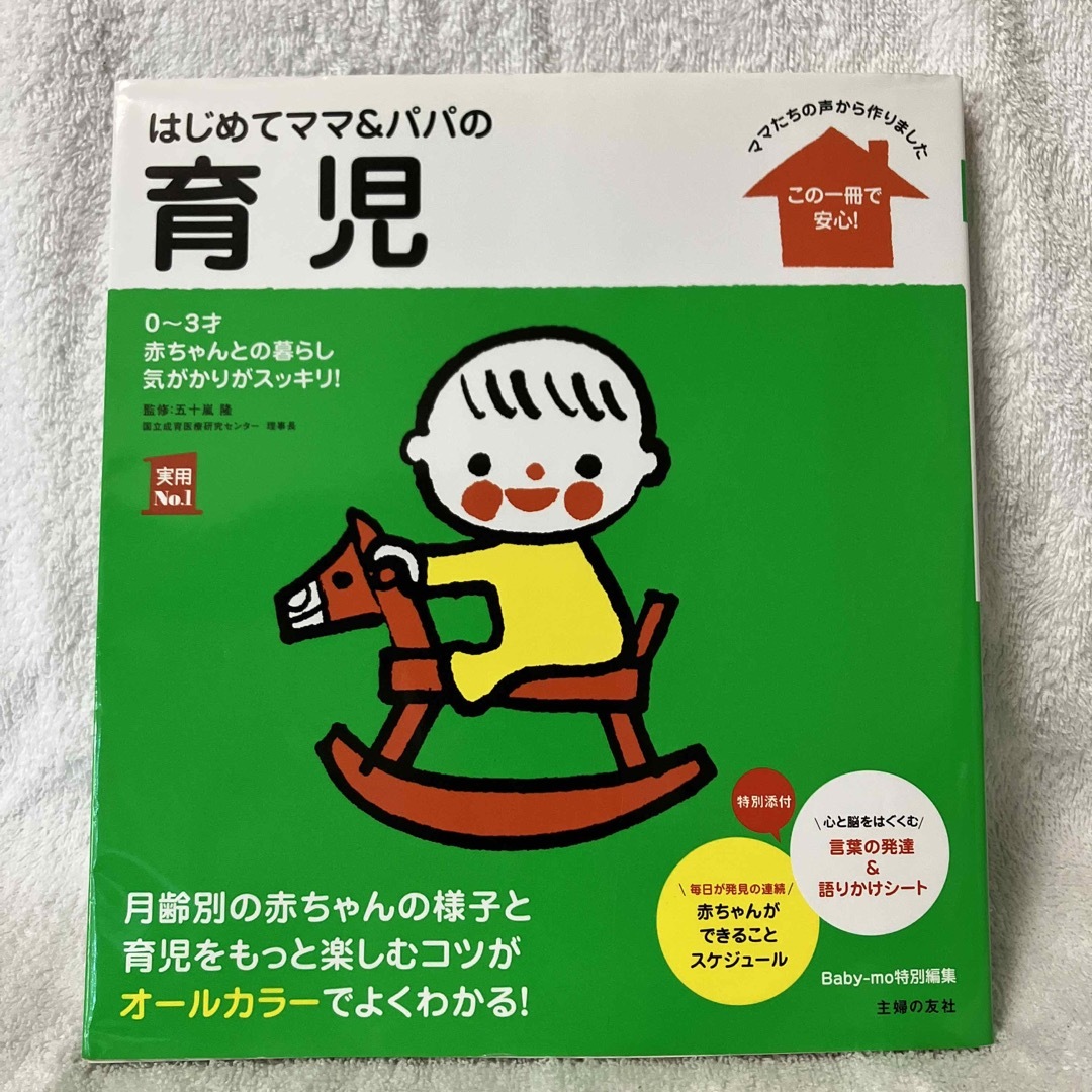 主婦の友社(シュフノトモシャ)の［お値下げ］はじめてママ＆パパの育児 エンタメ/ホビーの雑誌(結婚/出産/子育て)の商品写真