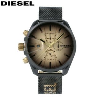 ディーゼル(DIESEL)のDIESEL ディーゼル 腕時計 ブラック ゴールド(腕時計(アナログ))