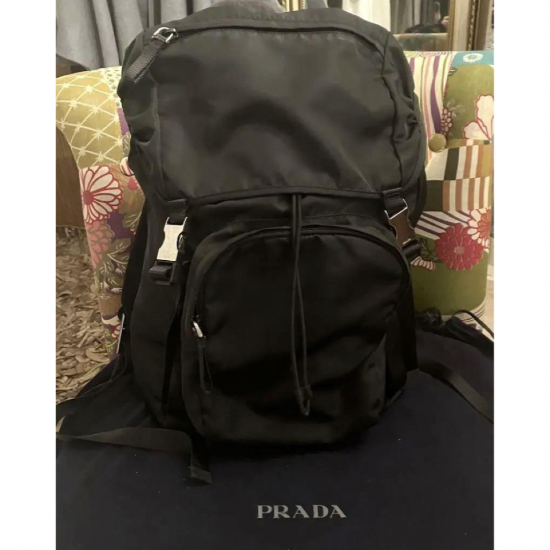 PRADA(プラダ)の美品　PRADA プラダ   V135 リュック　テスート　バックパック メンズのバッグ(バッグパック/リュック)の商品写真