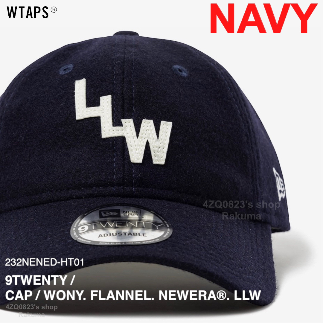 WTAPS NEWERA 9TWENTY LLW FLANNEL NAVY