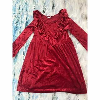 エイチアンドエム(H&M)のクリスマスドレス　130センチ(ワンピース)