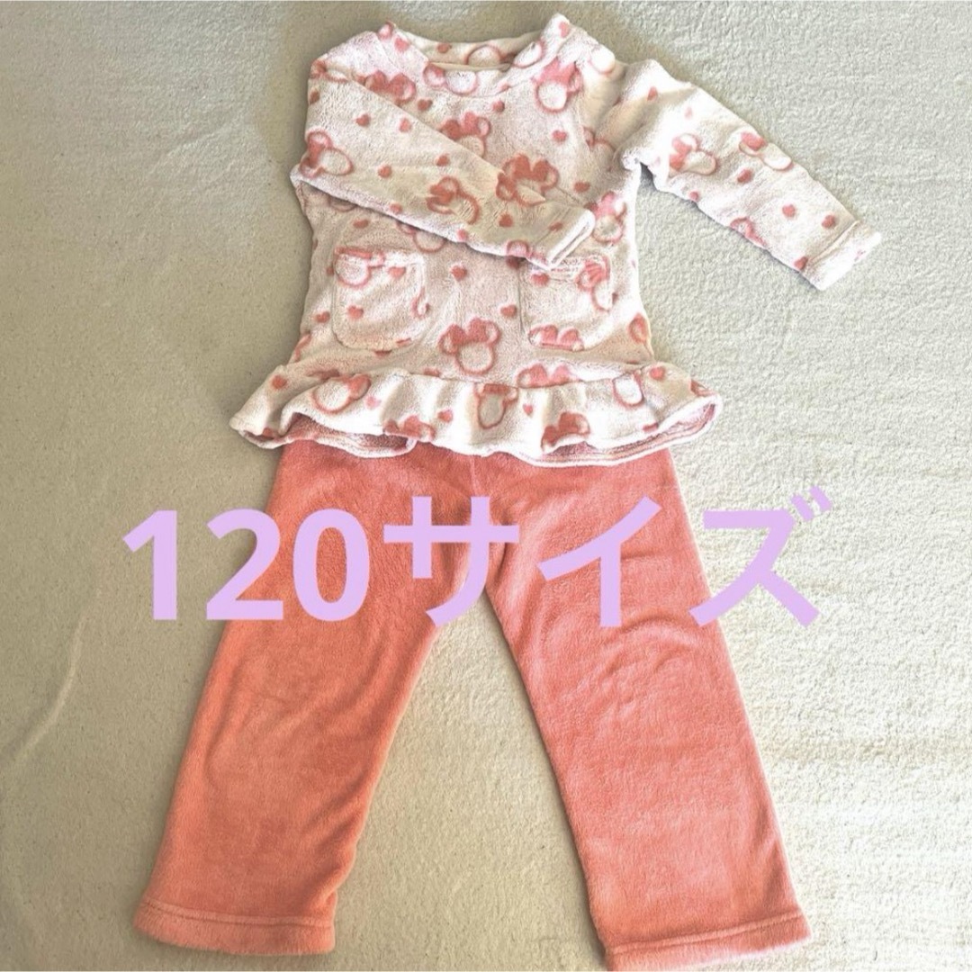 GU(ジーユー)のGU 120サイズ　ミニー　パジャマ キッズ/ベビー/マタニティのキッズ服女の子用(90cm~)(パジャマ)の商品写真