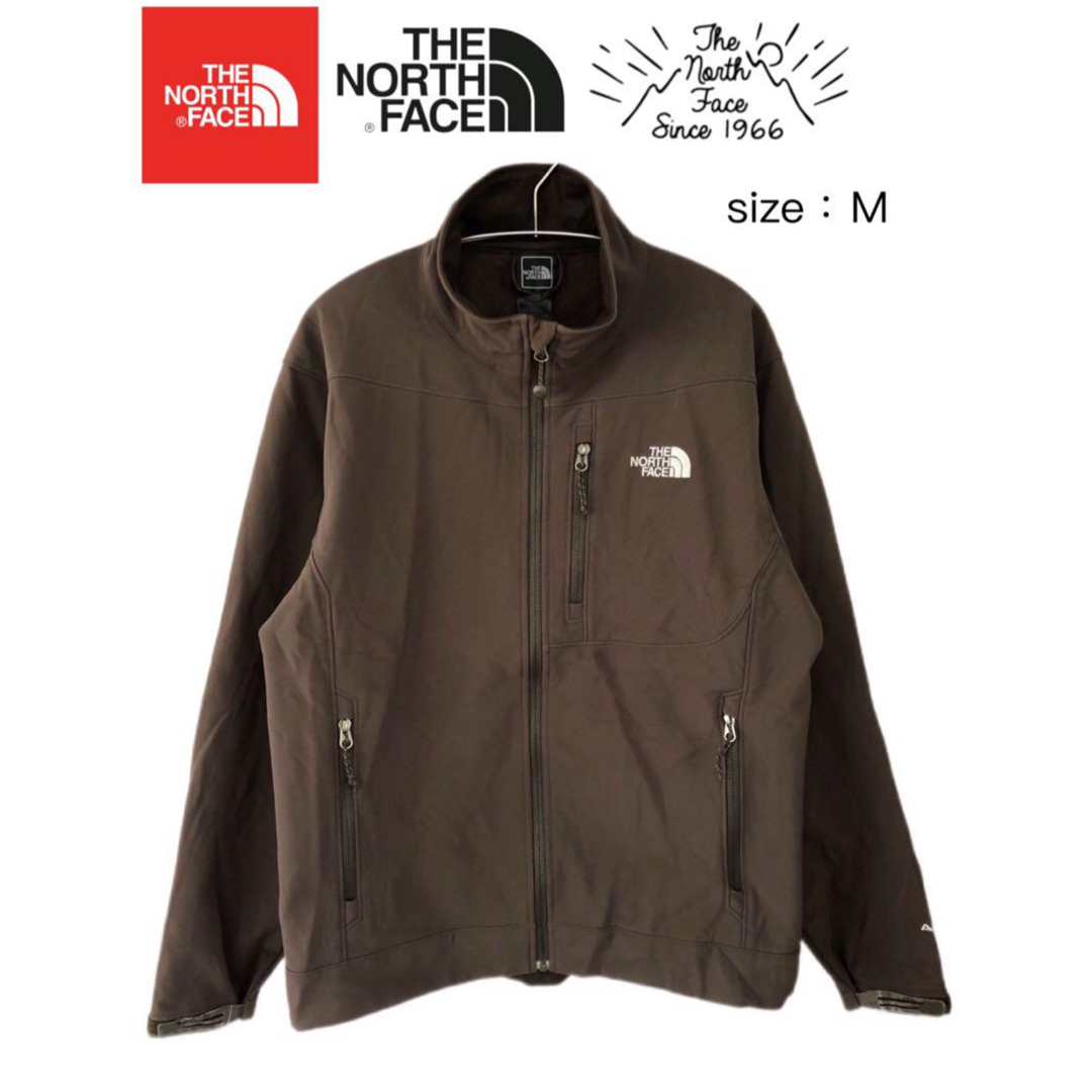 THE NORTH FACE(ザノースフェイス)のThe North Face　APEX　ジャケット　M　茶　USA古着 メンズのジャケット/アウター(ブルゾン)の商品写真