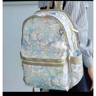 【海外限定】LeSportsac 　シナモロール　サンリオ　リュック　コラボコラボ