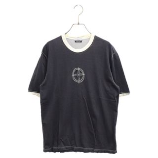 ストーンアイランド(STONE ISLAND)のSTONE ISLAND ストーンアイランド 胸ロゴ刺繍クルーネック半袖Tシャツ カットソー グレー(Tシャツ/カットソー(半袖/袖なし))