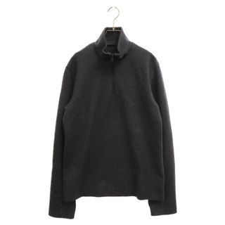 ジョンローレンスサリバン(JOHN LAWRENCE SULLIVAN)のJOHN LAWRENCE SULLIVAN ジョンローレンスサリバン Half zip wool sweatshirt ハーフジップウールスウェットシャツ グレー 5B001 16-20(その他)