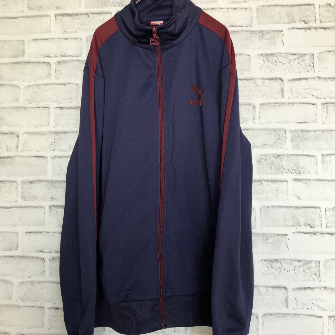 PUMA - XL⭐️PUMA トラックジャケット プーマロゴ ワインレッド PUMA - XL⭐️PUMA トラックジャケット プーマロゴ ワインレッド