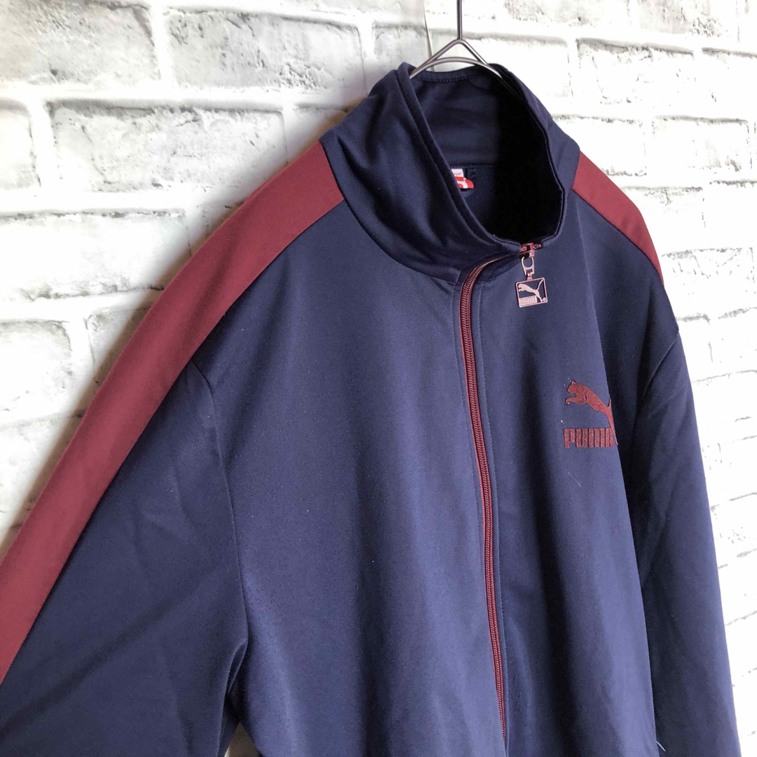 PUMA - XL⭐️PUMA トラックジャケット プーマロゴ ワインレッド PUMA - XL⭐️PUMA トラックジャケット プーマロゴ ワインレッド