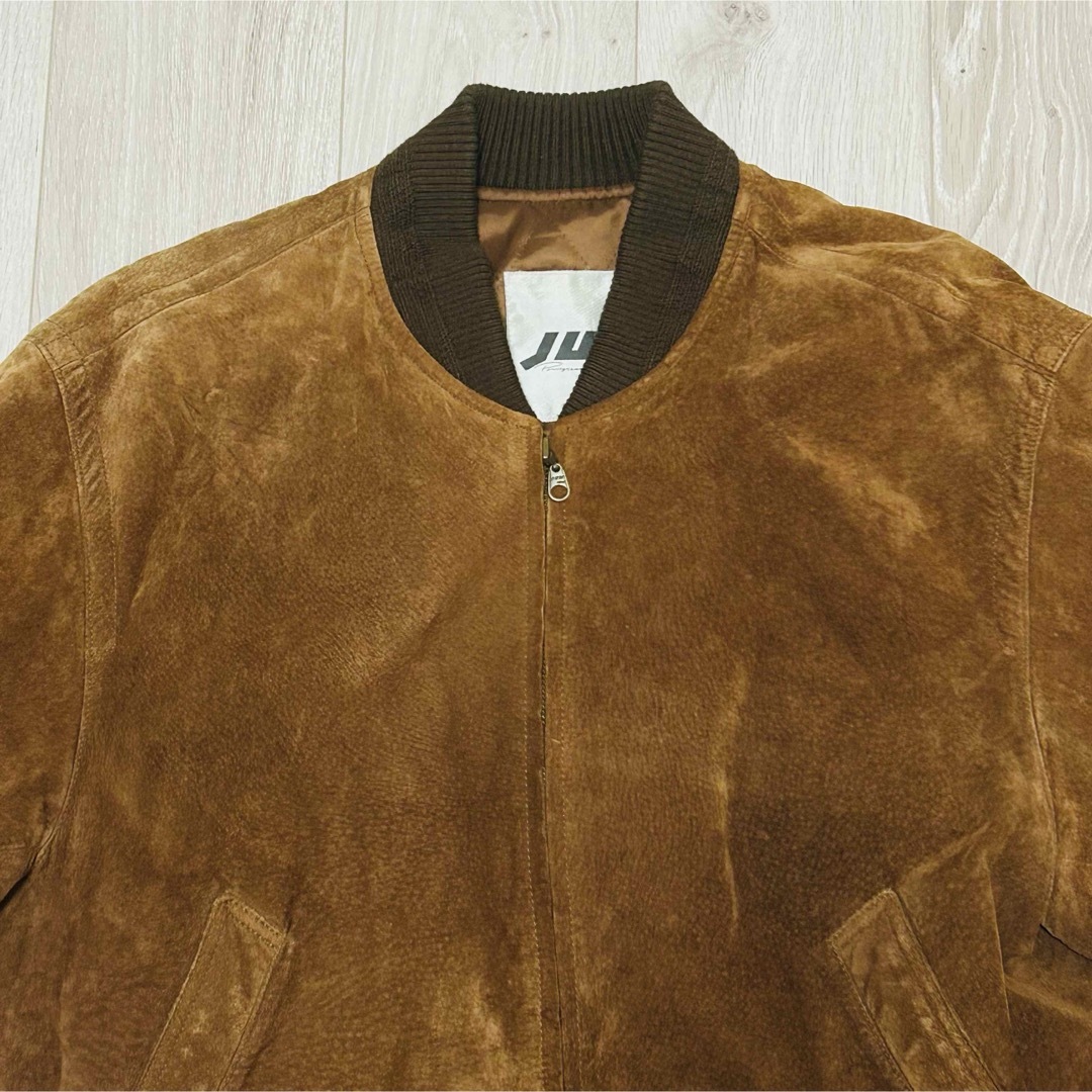 JUNMEN - 【美品】ジュンメン オールレザー スタジャン MA-1