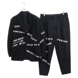 ヨウジヤマモトYohji Yamamoto 25匁デシンシルクセットアップ