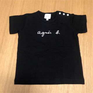 アニエスベー(agnes b.)のアニエスベー  ベビー　キッズ　ロゴtシャツ  (Tシャツ/カットソー)