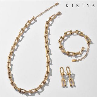 KIKIYA♡ネックレス ピアス ブレスレット3点セット(ネックレス)