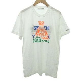 チャンピオン(Champion)のチャンピオン 90s ROAD RACE Tシャツ 半袖 L 白 ■GY09(Tシャツ/カットソー(半袖/袖なし))