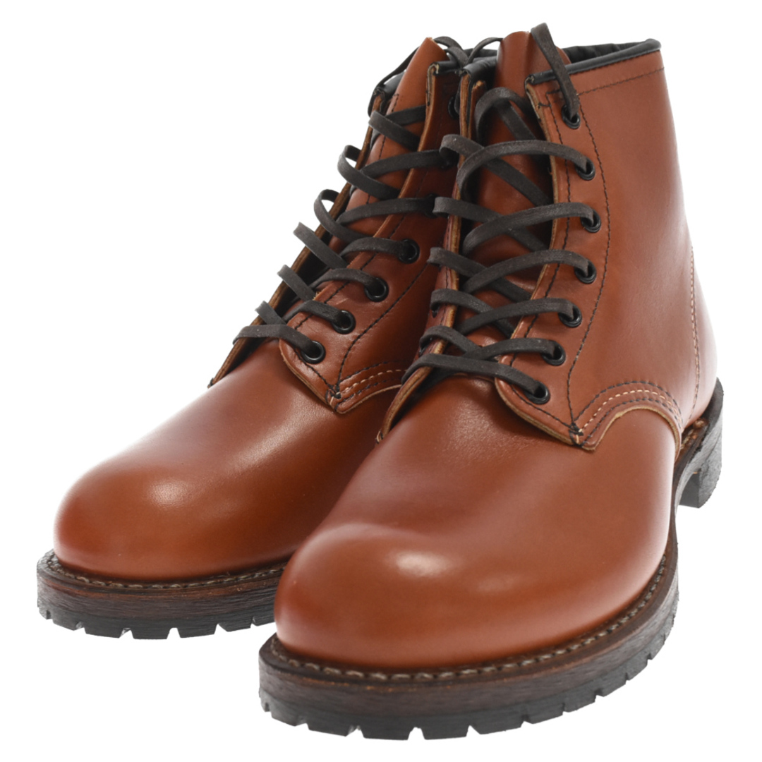 REDWING(レッドウィング)のRED WING レッド ウイング 9022 BECKMAN ベックマン プレーントゥ ワークブーツ ブラウン レディースの靴/シューズ(ブーツ)の商品写真