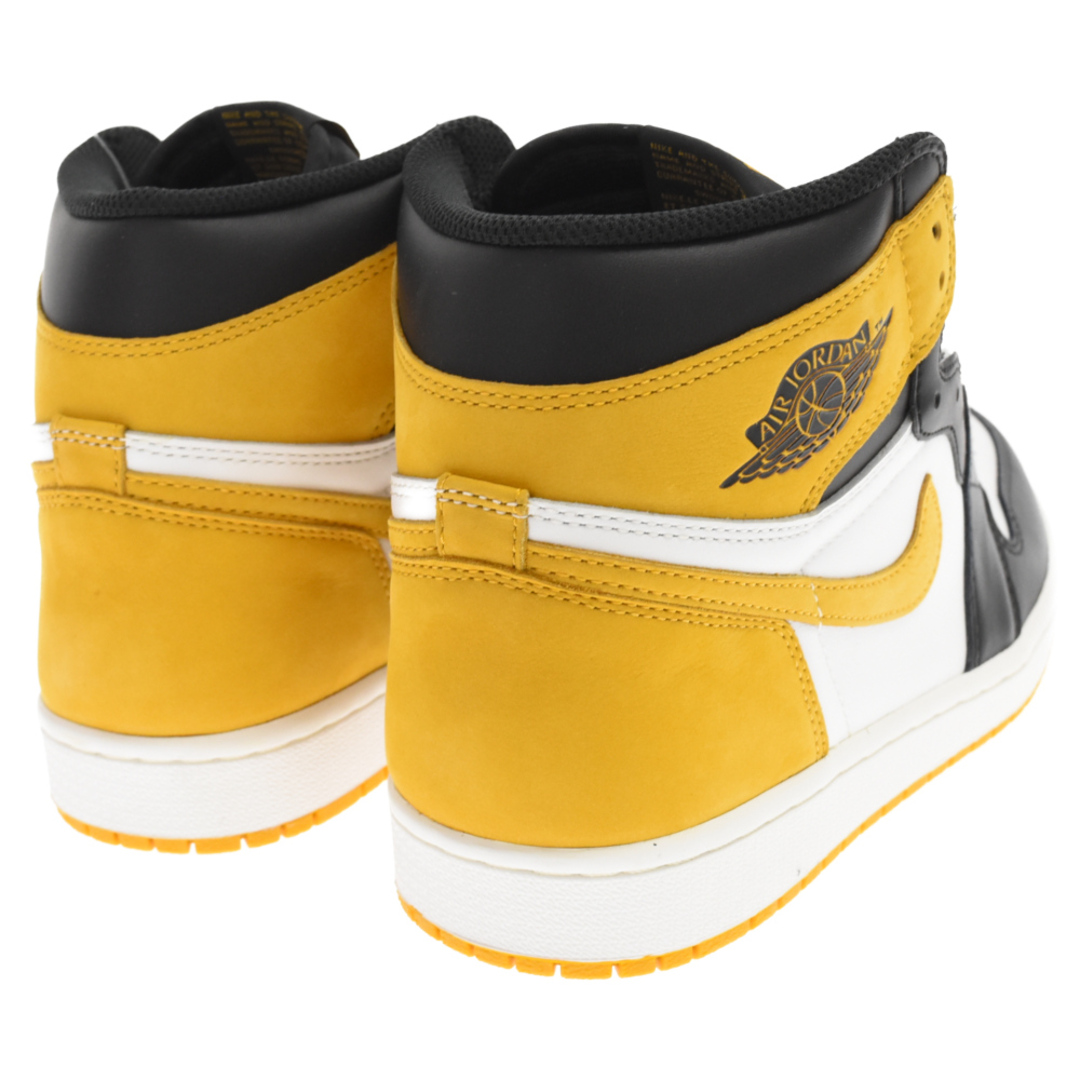 NIKE(ナイキ)のNIKE ナイキ AIR JORDAN 1 RETRO HIGH OG YELLOW OCHRE エアジョーダンワン ハイカットスニーカー イエローオークル US9 555088-109 メンズの靴/シューズ(スニーカー)の商品写真