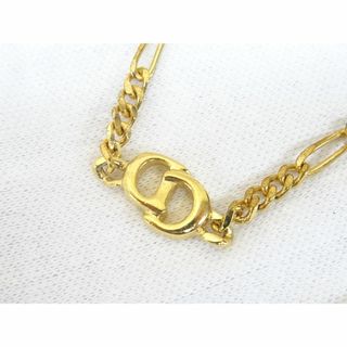 クリスチャンディオール(Christian Dior)のK広011/ DIOR ネックレス CDロゴ ゴールドカラー(ネックレス)