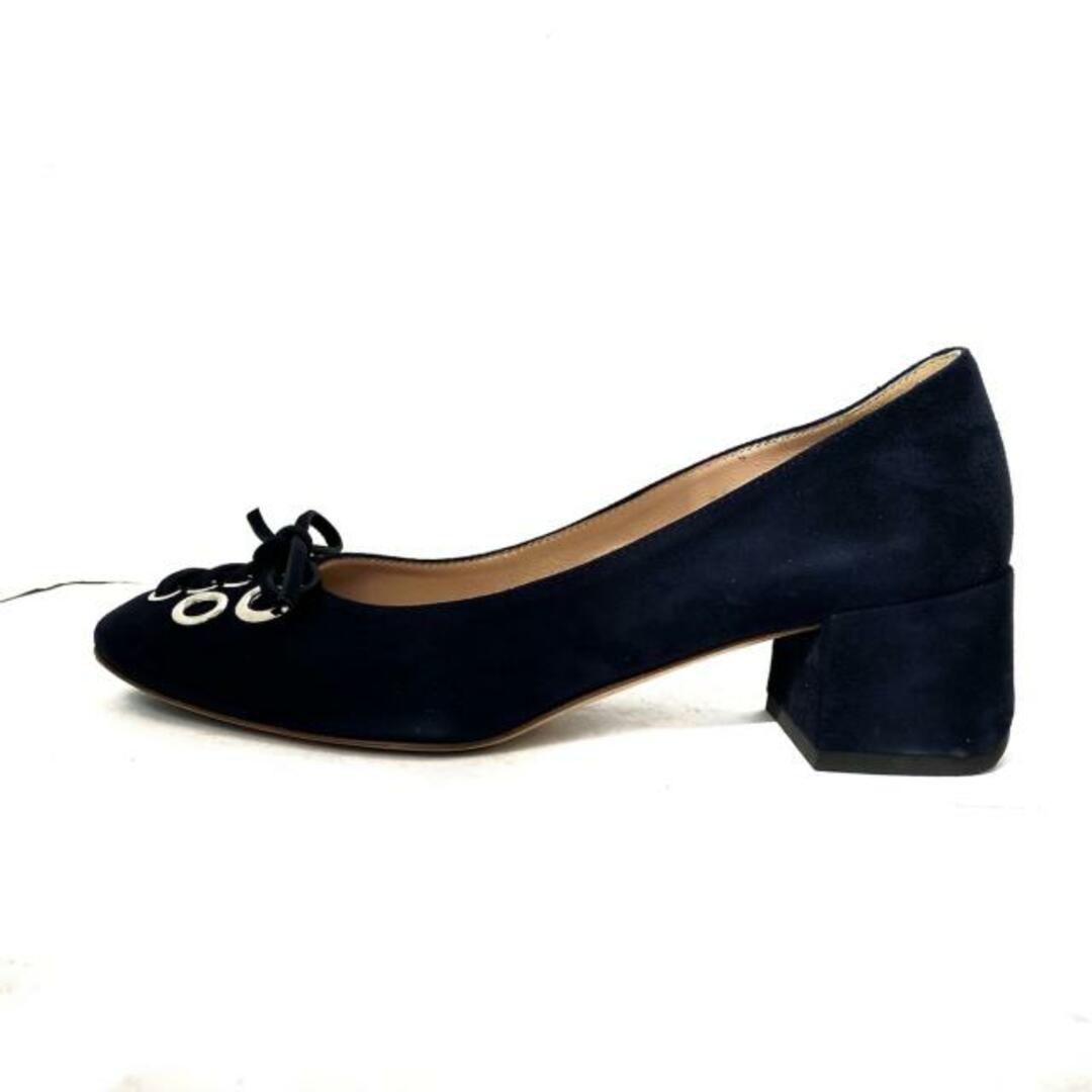 TOD'S - トッズ パンプス 36 レディース - ネイビーの通販 by ブラン