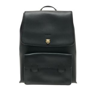 グッチ(Gucci)のグッチ リュックサック - 429013 黒 レザー(リュック/バックパック)