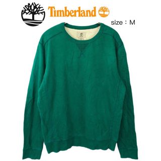 ティンバーランド(Timberland)のTimberland　ティンバーランド　スウェット　M　グリーン　USA古着(スウェット)