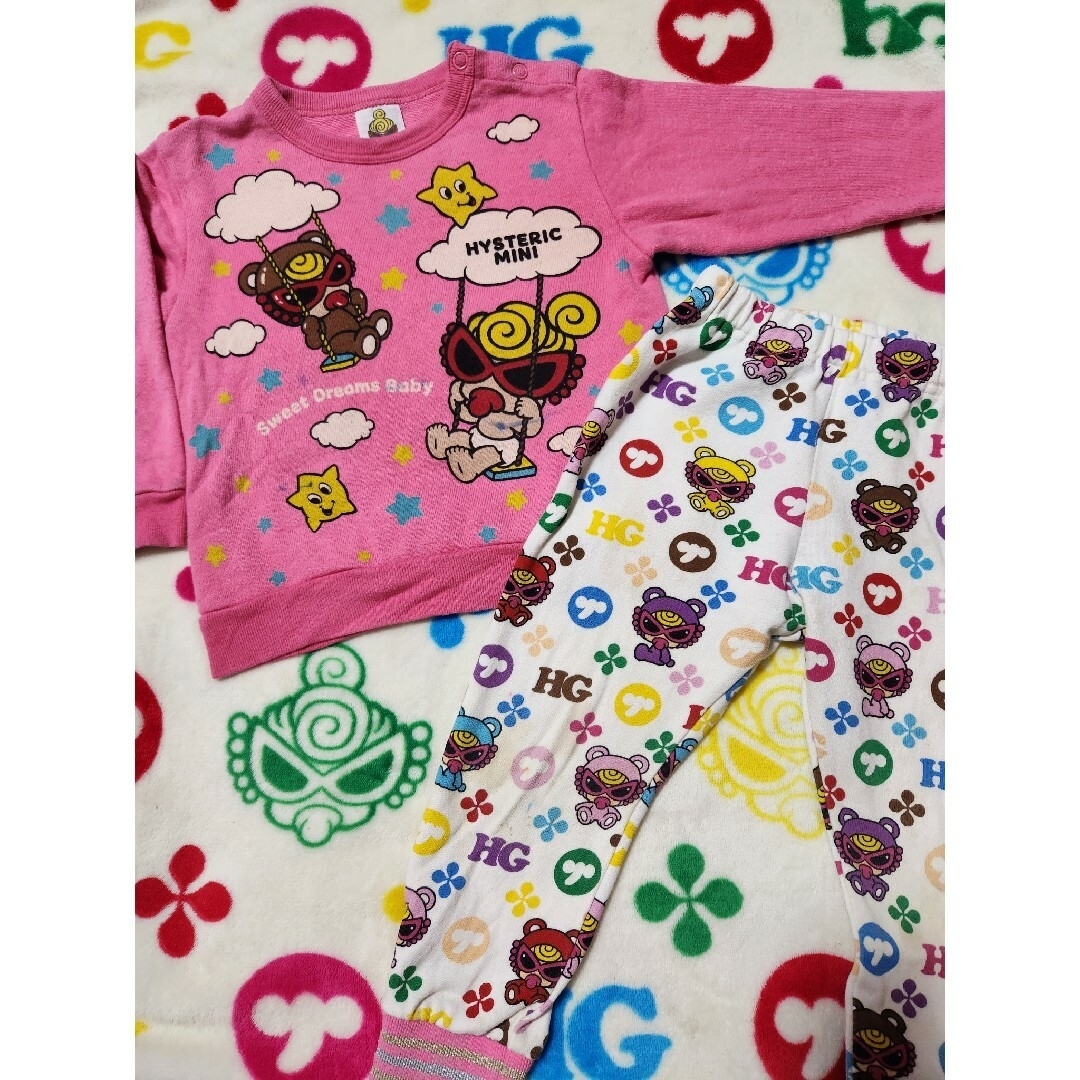 HYSTERIC MINI(ヒステリックミニ)の11.セット キッズ/ベビー/マタニティのキッズ服女の子用(90cm~)(その他)の商品写真