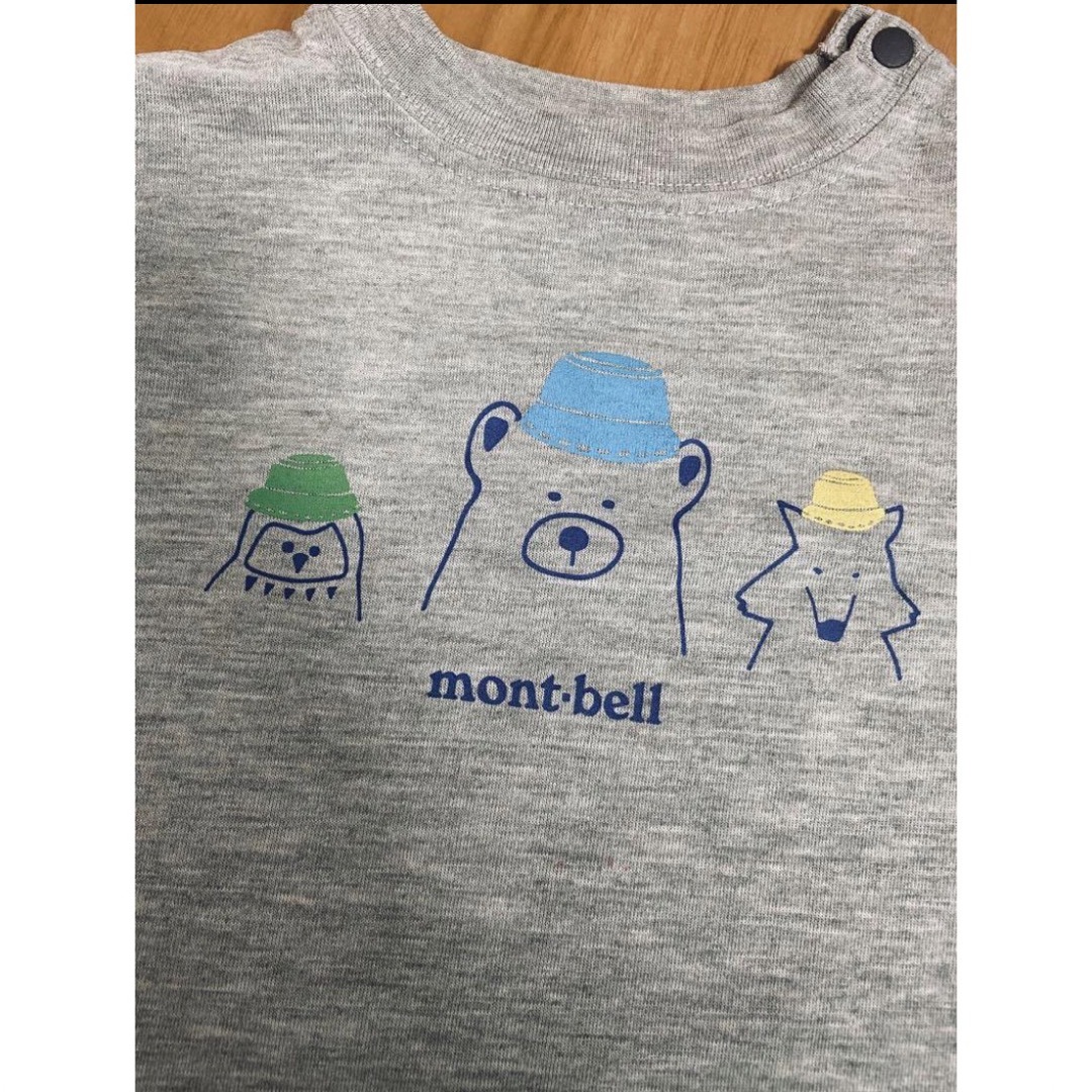 mont bell(モンベル)のmontbell Tシャツ 80cm キッズ/ベビー/マタニティのベビー服(~85cm)(Ｔシャツ)の商品写真