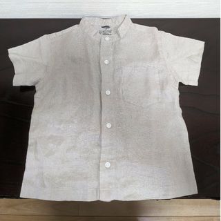 ムジルシリョウヒン(MUJI (無印良品))の無印　キッズ　110　麻(Tシャツ/カットソー)