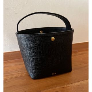 ノーブル(Noble)のch!iiibag chiiiibag チーバッグ レザーバスケット ブラック(ハンドバッグ)