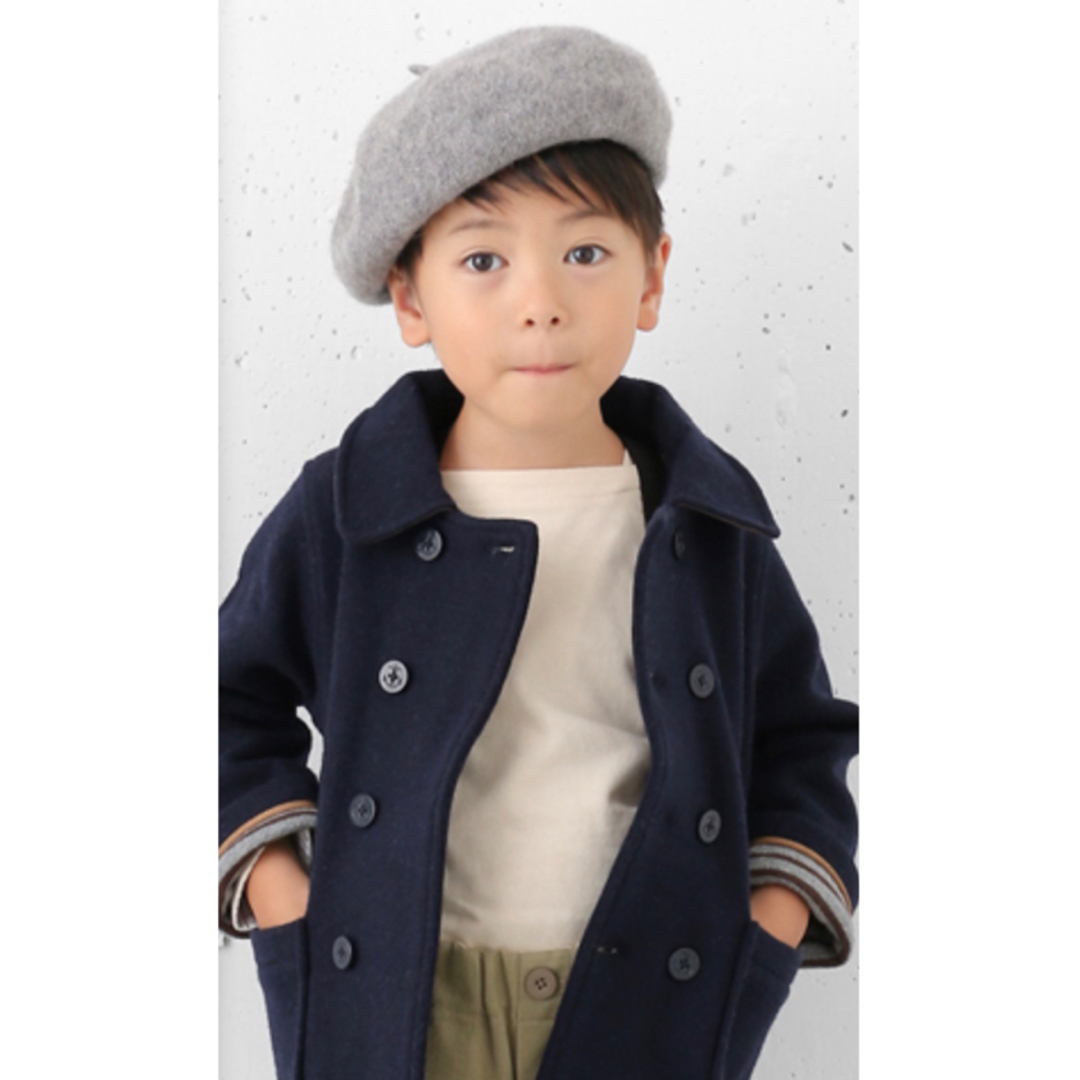 URBAN RESEARCH DOORS(アーバンリサーチドアーズ)のニットコート　ジャケット キッズ/ベビー/マタニティのキッズ服男の子用(90cm~)(ジャケット/上着)の商品写真