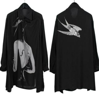 ヨウジヤマモト(Yohji Yamamoto)の【5日間値下げ】Yohji Yamamoto 21aw シルクブラウス(シャツ)