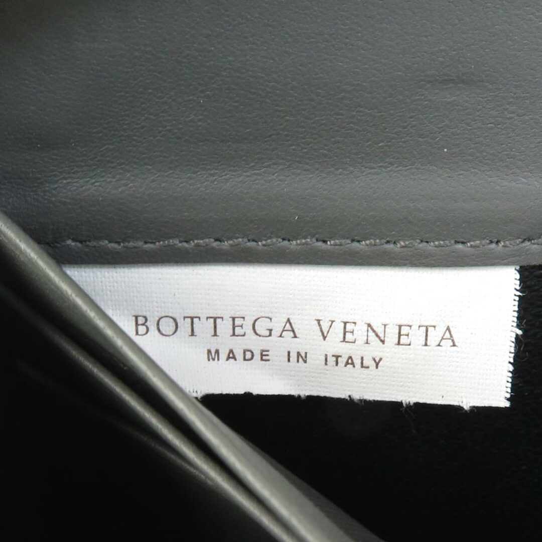 Bottega Veneta(ボッテガヴェネタ)のボッテガヴェネタ BOTTEGAVENETA ラウンドファスナー長財布 レザー グレー系 ユニセックス 送料無料【中古】 r9838f メンズのファッション小物(長財布)の商品写真