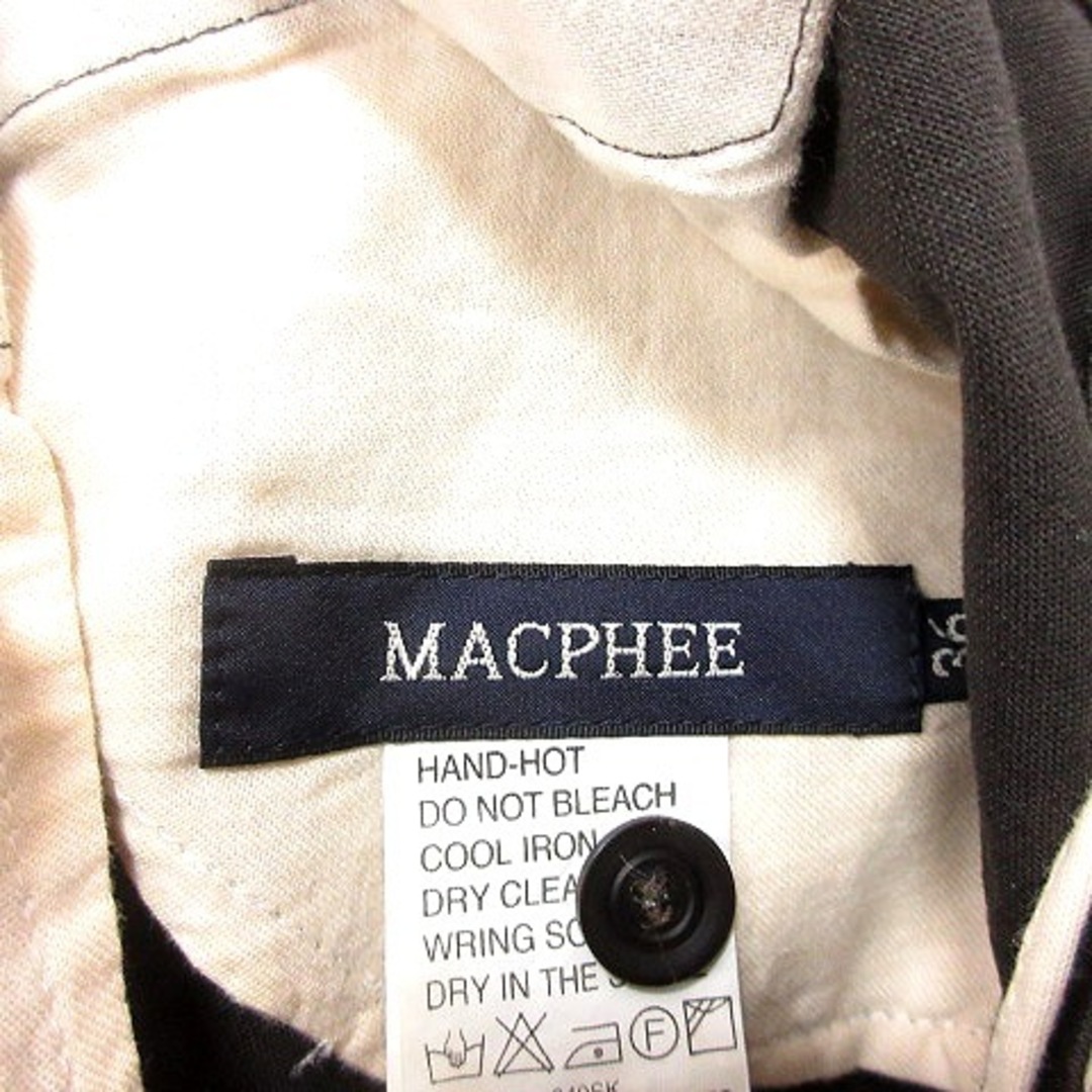 MACPHEE(マカフィー)のマカフィー MACPHEE フレアパンツ バギー 36 茶 ブラウン /AU レディースのパンツ(その他)の商品写真