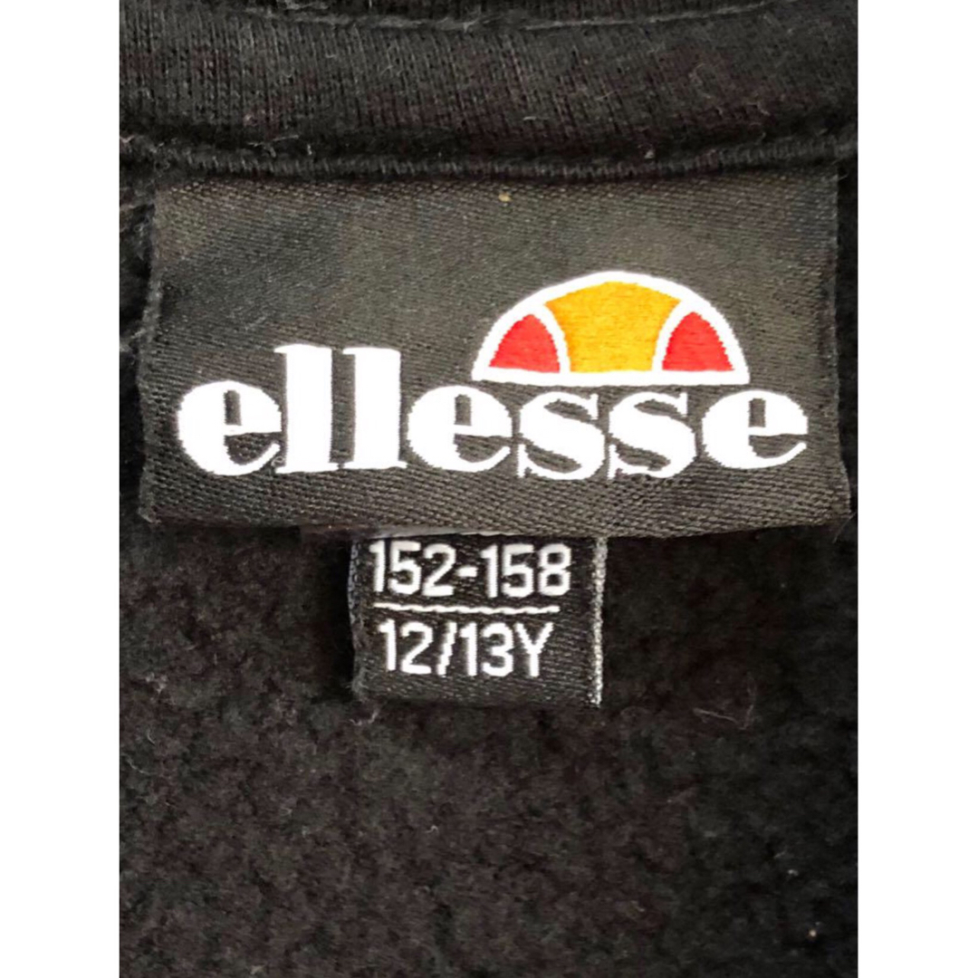 ellesse(エレッセ)のellesse　エレッセ　パーカー　レディスS　黒　UK古着 レディースのトップス(パーカー)の商品写真