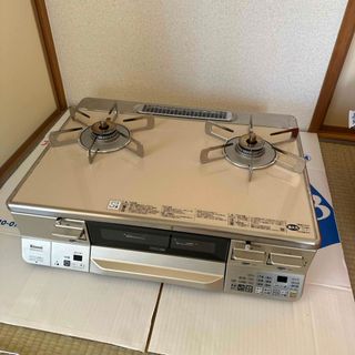 リンナイ(Rinnai)のRinnai RTE65VACP-G ガスコンロ　中古(ガスレンジ)