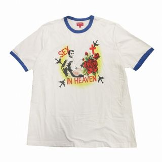 シュプリーム Tシャツ・カットソー(メンズ)(ブルー・ネイビー/青色系