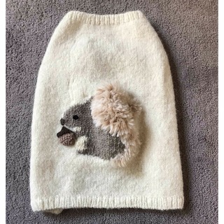 犬服　リスのセーター　(ペット服/アクセサリー)