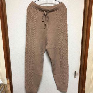 エメフィール(aimer feel)のf72 未使用　エメフィール　ニット　ボトムス　ズボン　パンツ　部屋着　ラフ(ルームウェア)