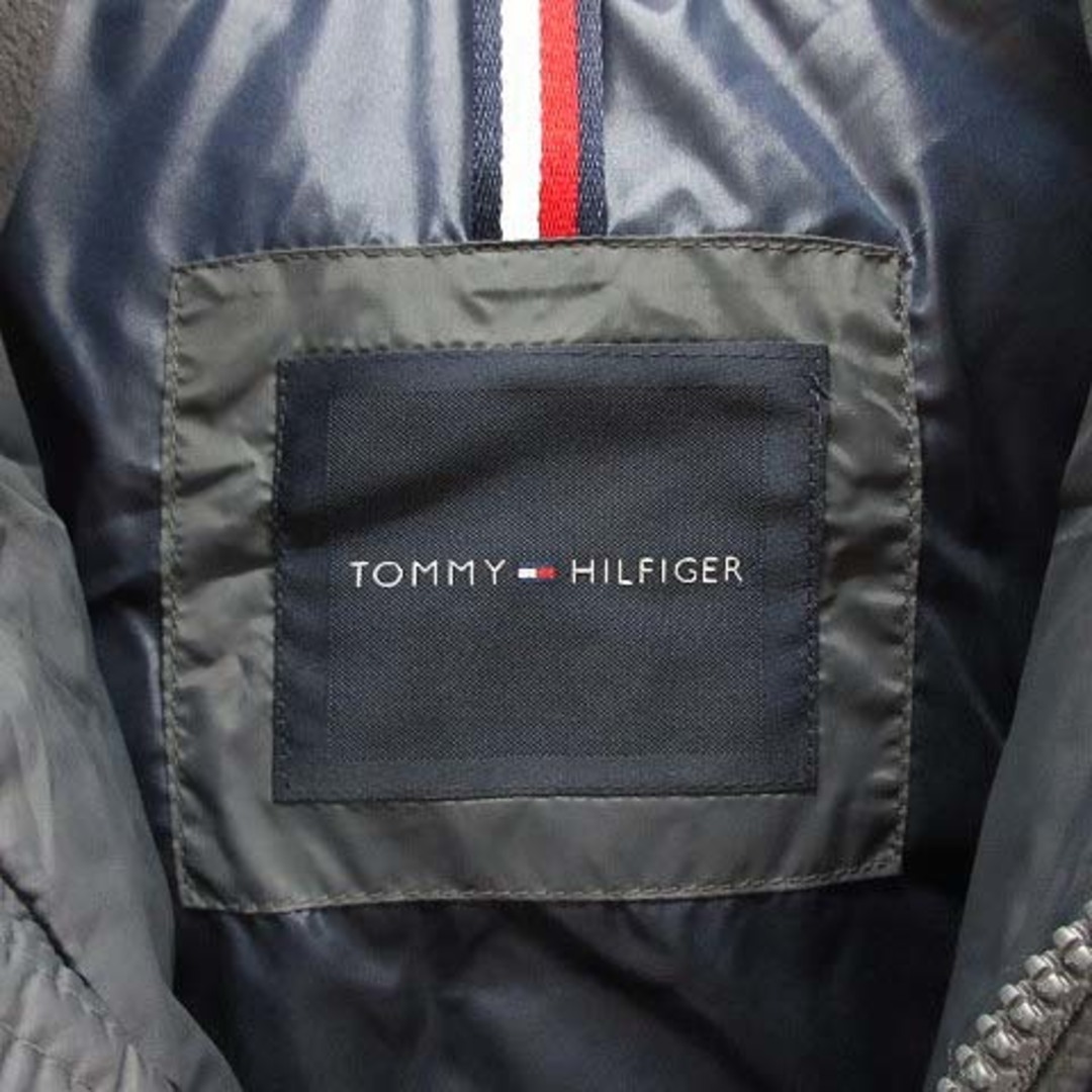 TOMMY HILFIGER(トミーヒルフィガー)のトミーヒルフィガー ジャケット 中綿 マイクロフラッグロゴ グレー M ☆AA★ メンズのジャケット/アウター(ブルゾン)の商品写真