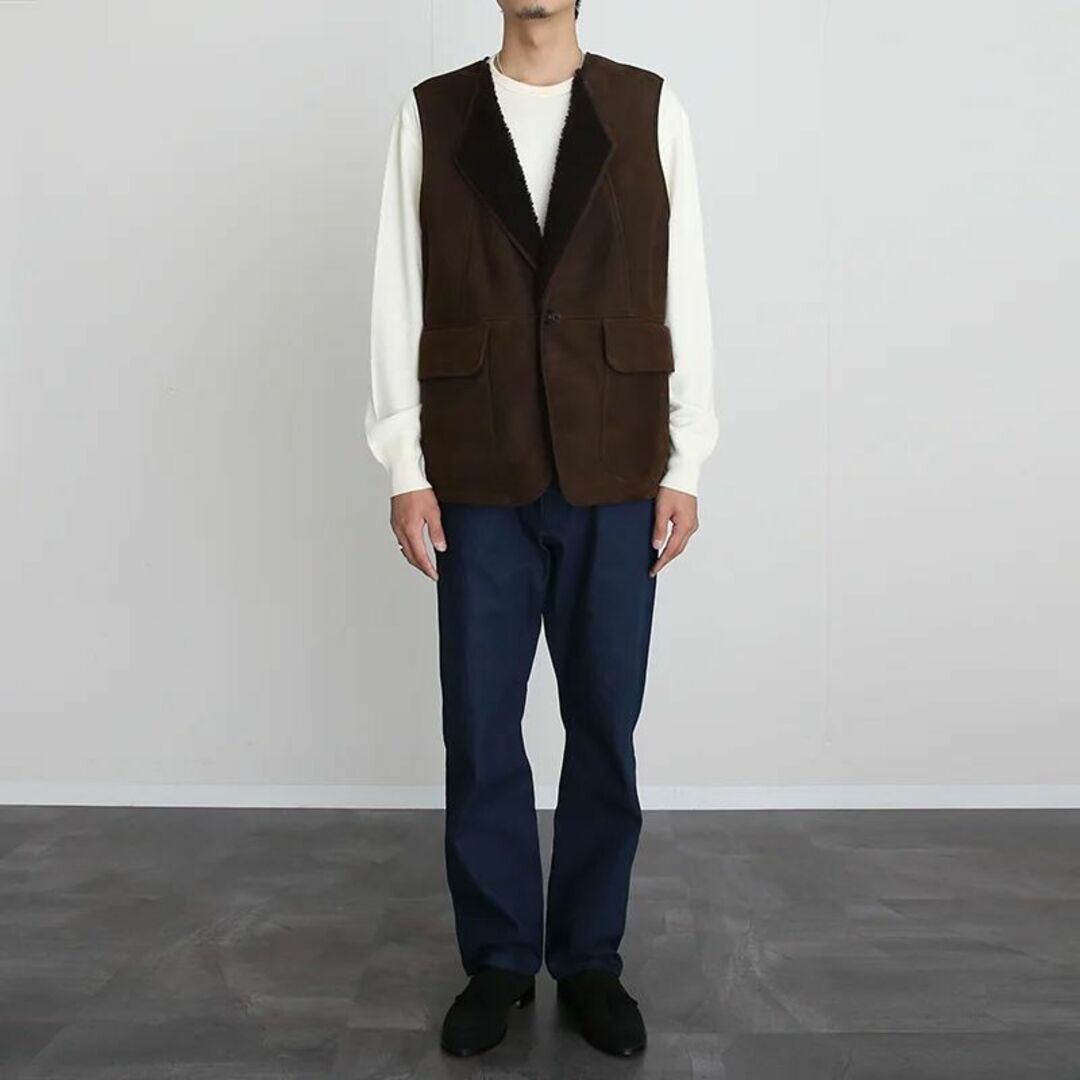 Niceness Mauro 詳し ムートン ベスト 希少 サイズ M Niceness Mauro 詳し ムートン ベスト 希少 サイズ M