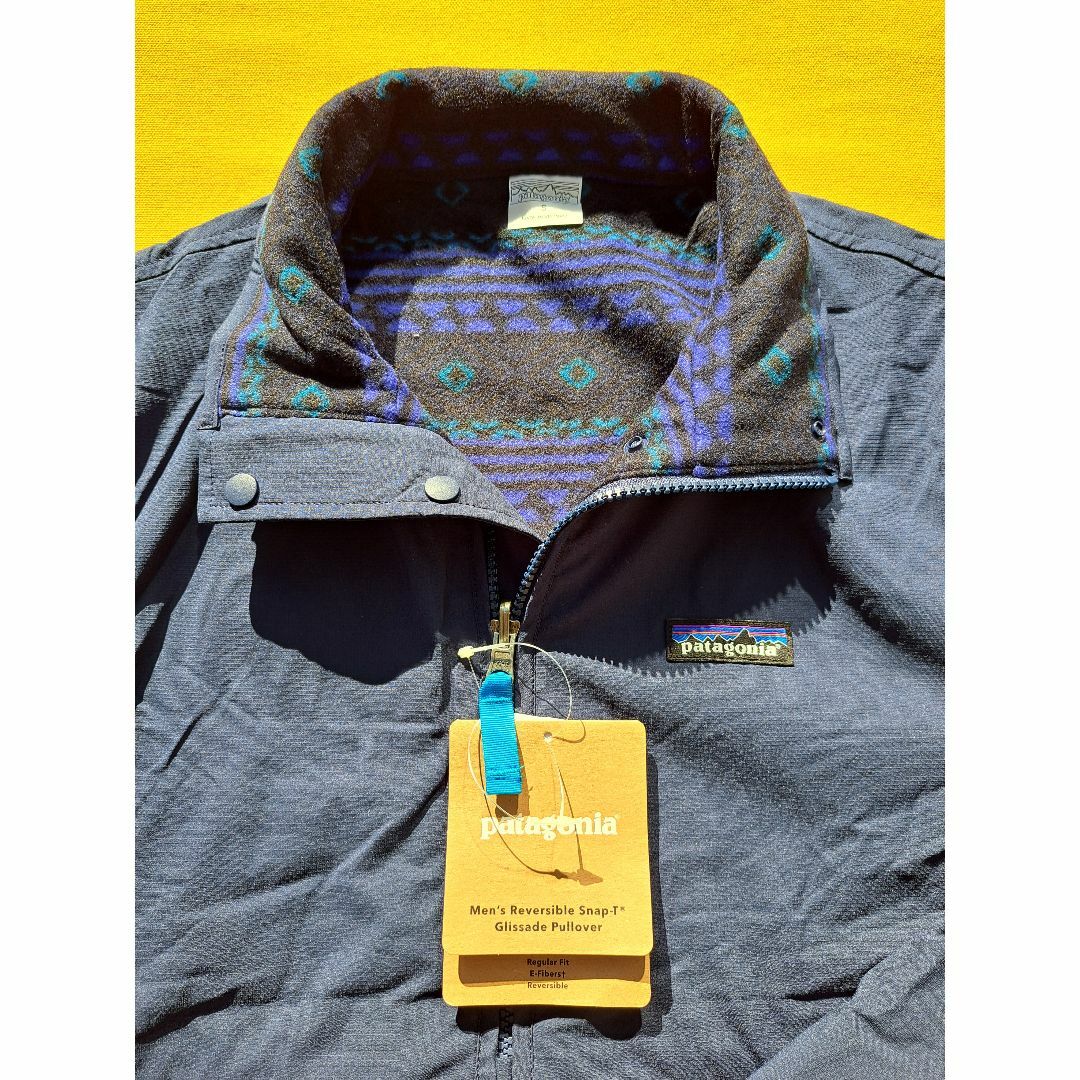 patagonia(パタゴニア)のパタゴニア Reversible Snap-T Glissade P/O S N メンズのジャケット/アウター(ナイロンジャケット)の商品写真