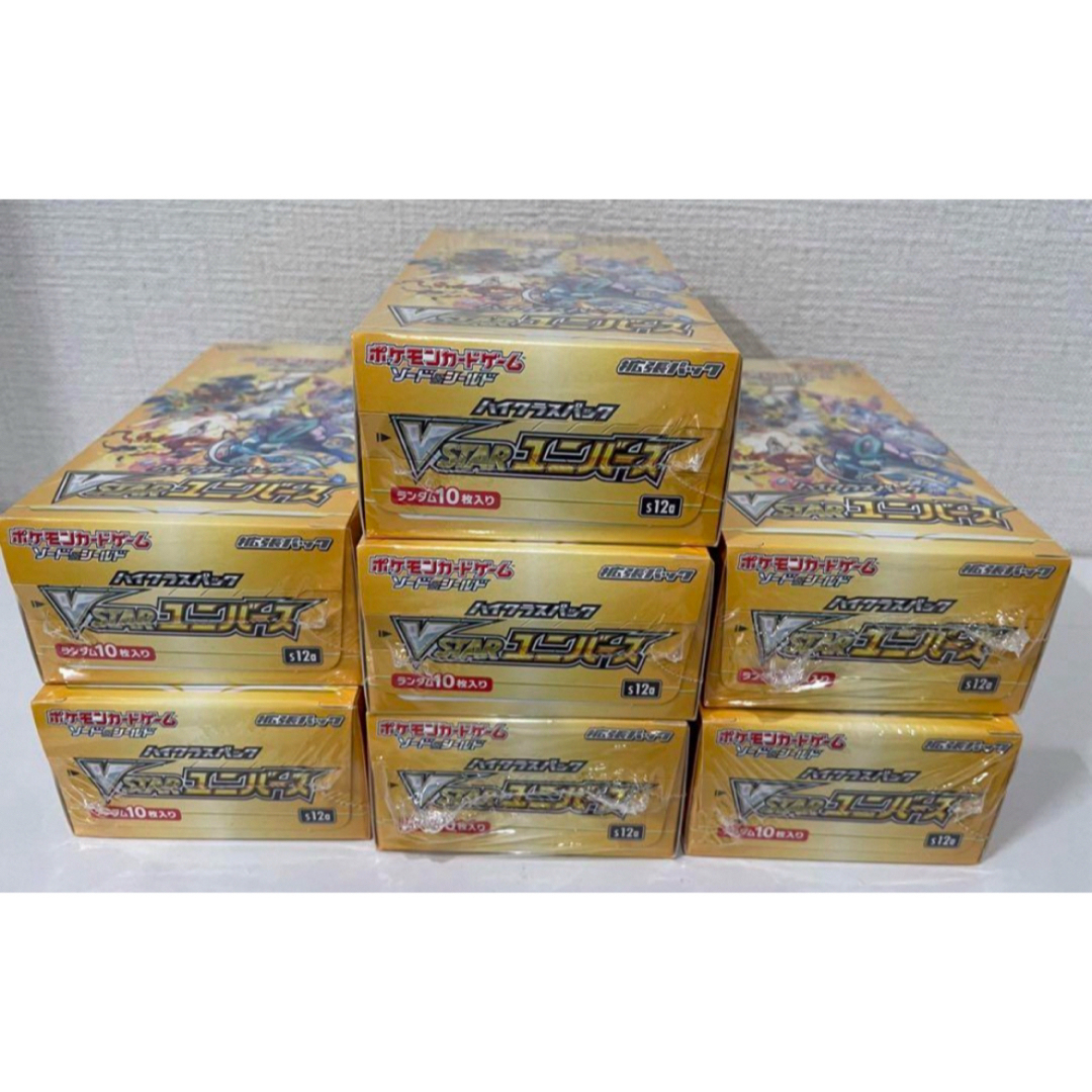 ポケモン - ポケモンカード vstarユニバース 7BOX シュリンク付きの ...