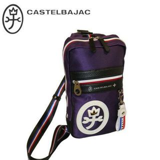 カステルバジャック(CASTELBAJAC)のカステルバジャック ドビー  ワンショルダーバッグ 043911 パープル(長財布)