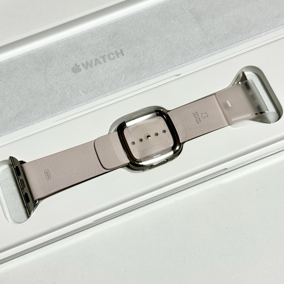 Apple Watch(アップルウォッチ)のApple純正 Apple Watch インク モダンバックル メンズの時計(レザーベルト)の商品写真