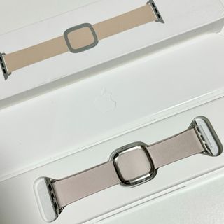 アップルウォッチ(Apple Watch)のApple純正 Apple Watch インク モダンバックル(レザーベルト)