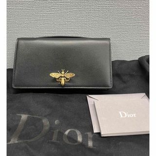 Dior - ディオール ×カウズ/KAWS レザー切替ロゴプリントクラッチ