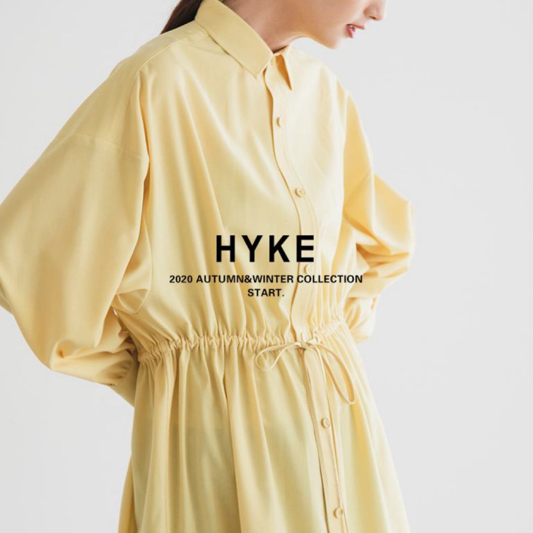 HYKE SHIRT DRESS シャツワンピース 2020AW HYKE SHIRT DRESS シャツワンピース 2020AW