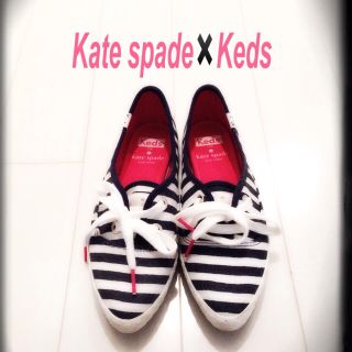 ケイトスペードニューヨーク(kate spade new york)のKatespade✖️Kedsスニーカー(スニーカー)