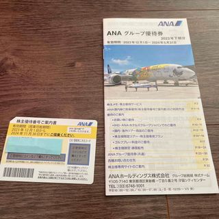 ANA 株主優待(航空券)