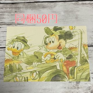 ディズニー(Disney)の892⭐︎ポストカード(使用済み切手/官製はがき)